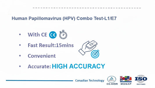 HPV L1/E7 Antigen Rapid Test Cassette (Dual Detection)