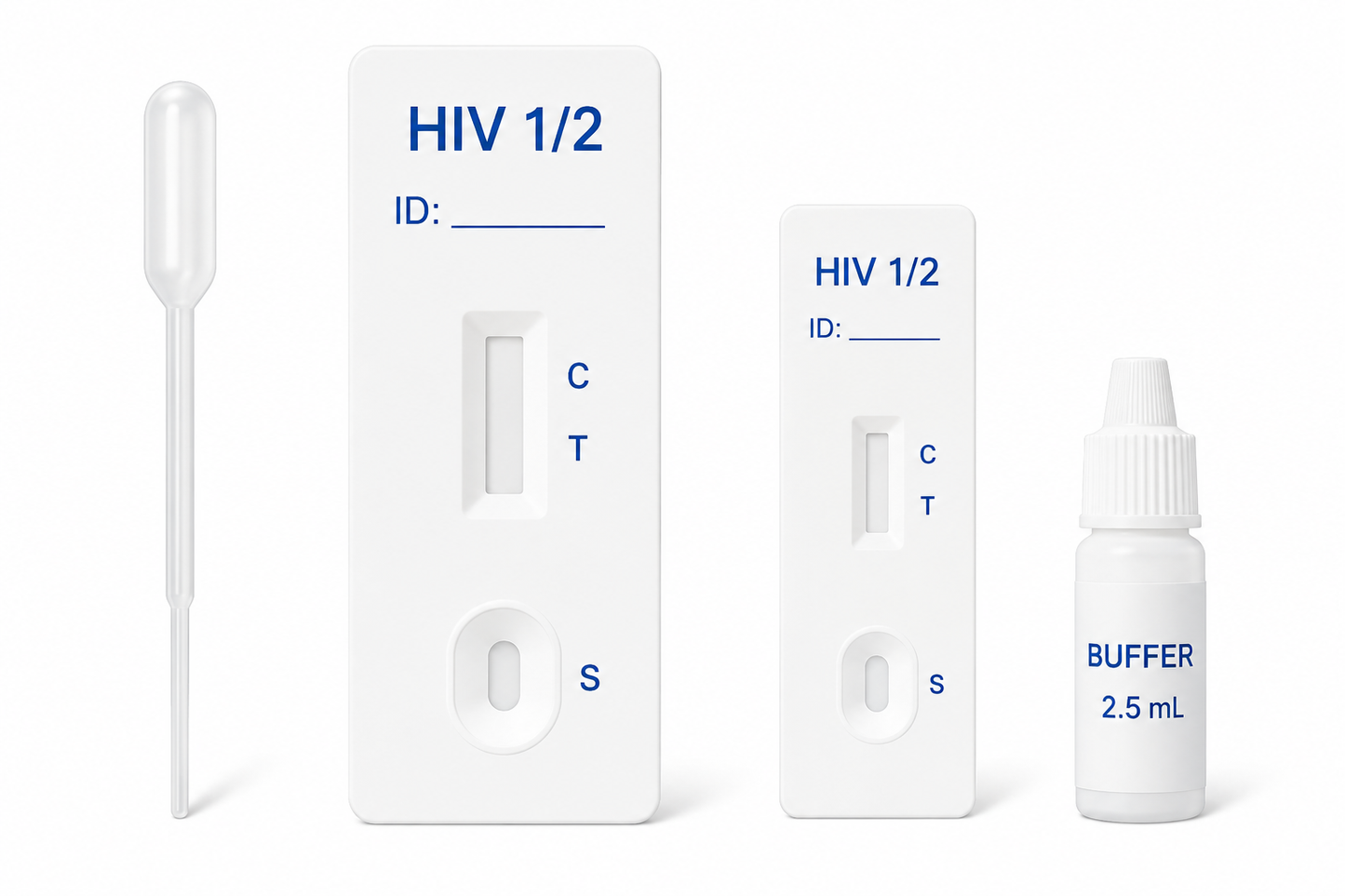 HIV 1/2 Rapid Test Kit (ELISA)