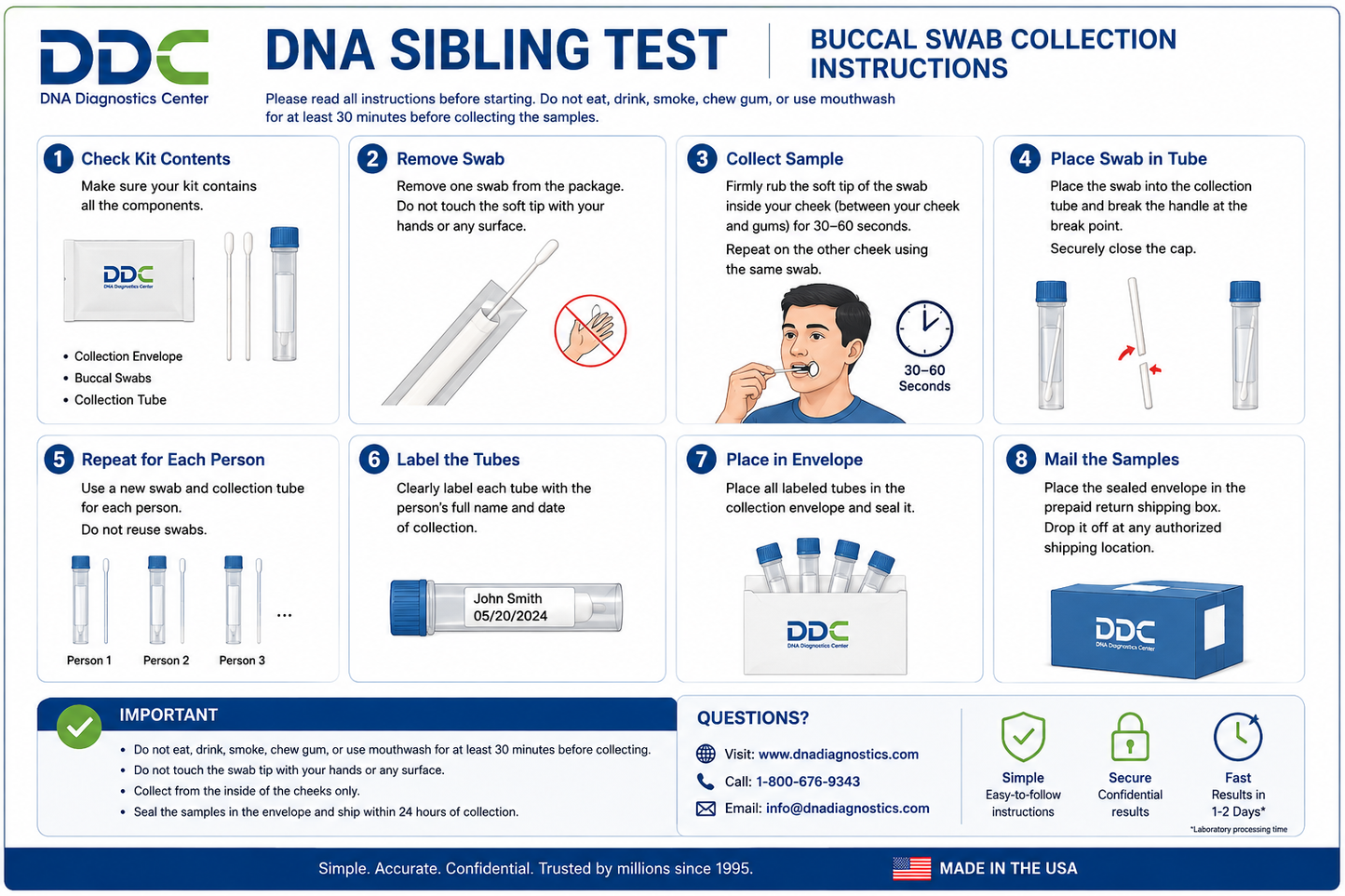 DNA Sibling Test