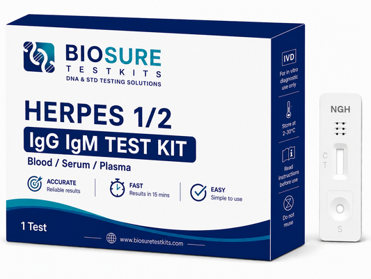 HERPES 1/2 IgG IgM Test Kit